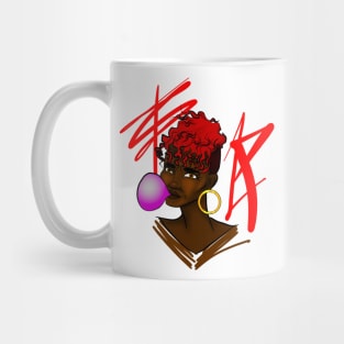 Bubble gum red Mug